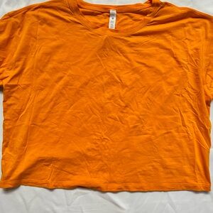 Lululemon Cates Tee Size 10 Clementine